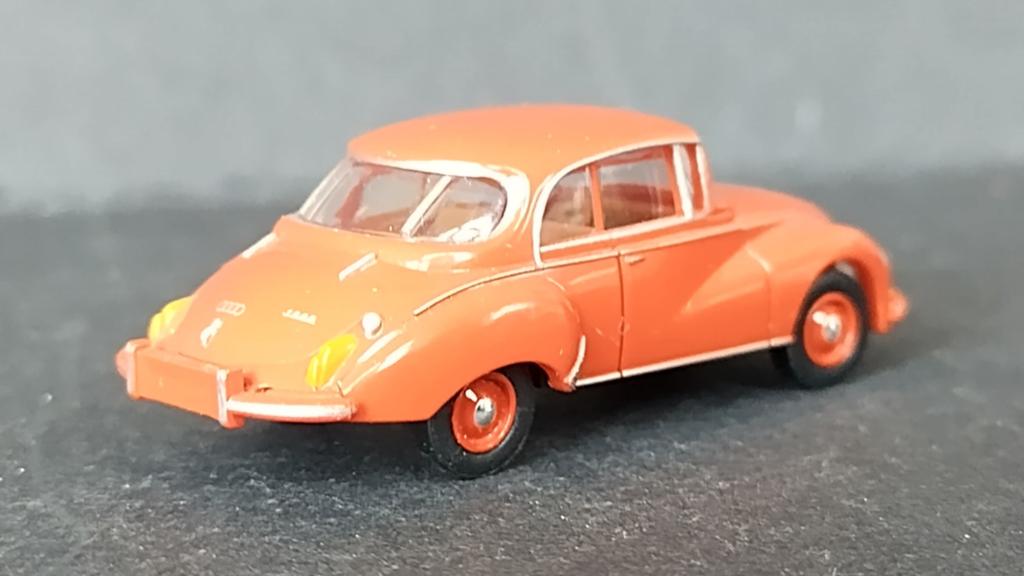 Dkw Auto Union 1000 S Oranje 1:87 Brekina Pol, Brekina Gmbh, Auto, Verzenden, Info@brekina.de