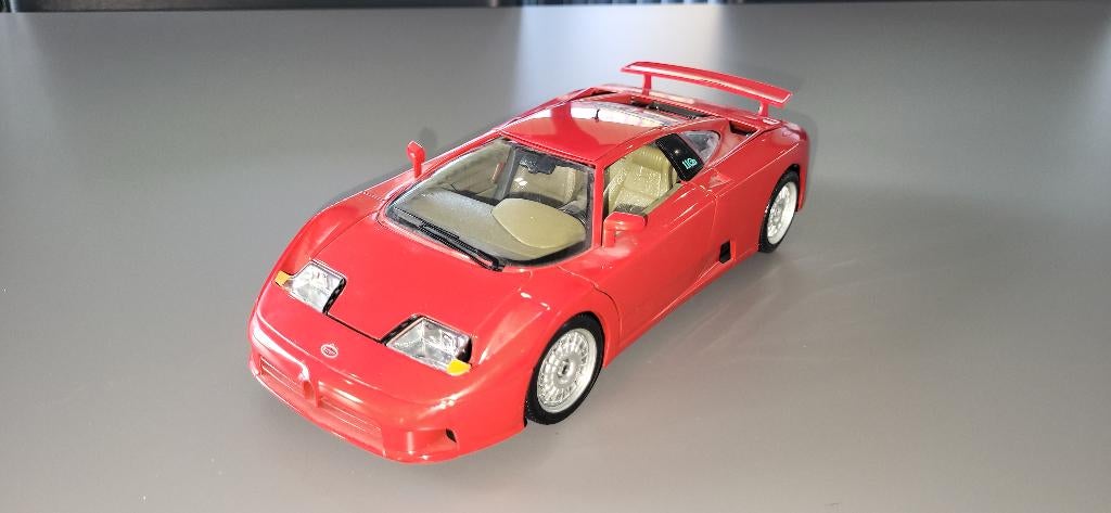 Bburago Bugatti 110EB (1991) - 1:18, Hobby en Vrije tijd, Modelauto's | 1:18, Ophalen of Verzenden, Zo goed als nieuw, Auto, Bburago