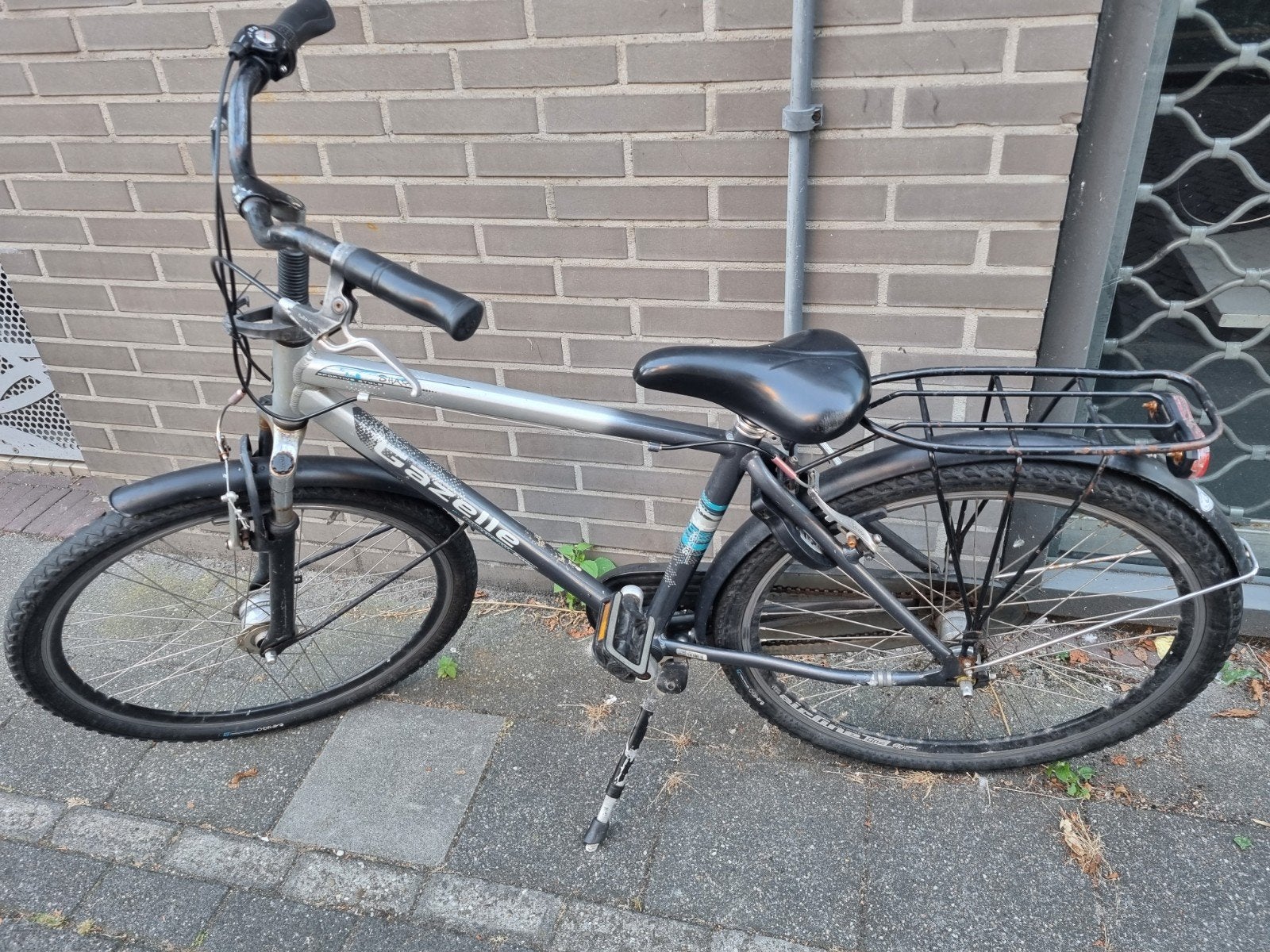Gazelle fiets met 3 versnellingen, Ophalen, 20 inch of meer, Gebruikt, Velgrem
