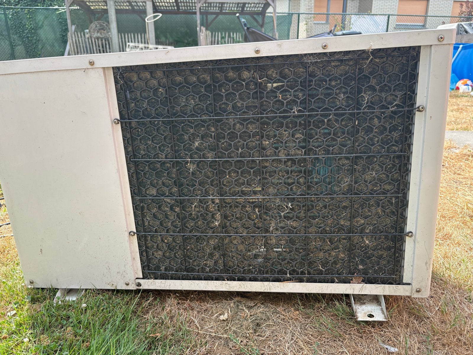 Warmtepomp zwembad 3,8 KW, Ophalen, Gebruikt, Minder dan 80 cm, Overige typen