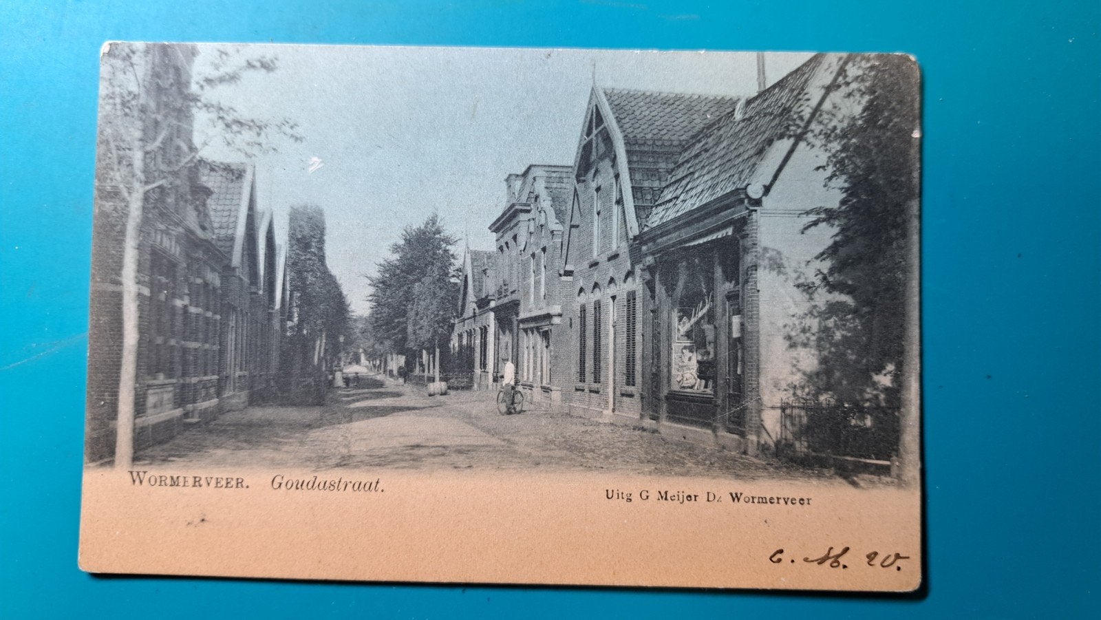Wormerveer Goudastraat 1907, Ophalen of Verzenden, Voor 1920, Gelopen, Noord-Holland