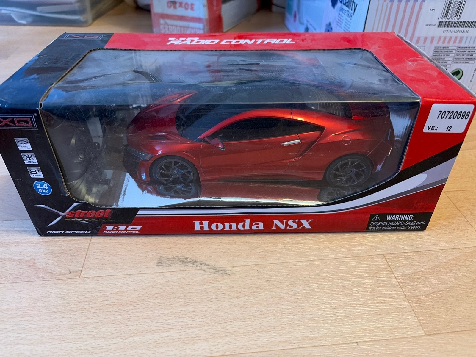 Nieuwe Honda NSX RC Auto 1:18 - Ongebruikt in doos, Ophalen of Verzenden, Nieuw, Elektro, Auto onroad
