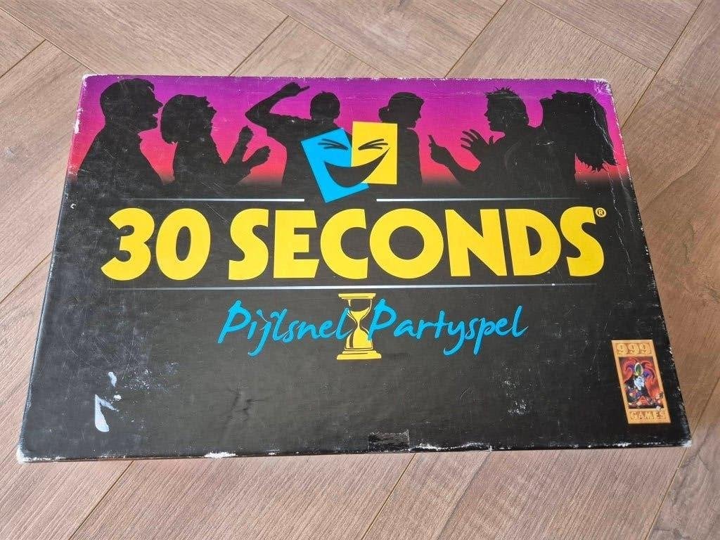 30 seconds, Hobby en Vrije tijd, Gezelschapsspellen | Bordspellen, Ophalen of Verzenden, Gebruikt