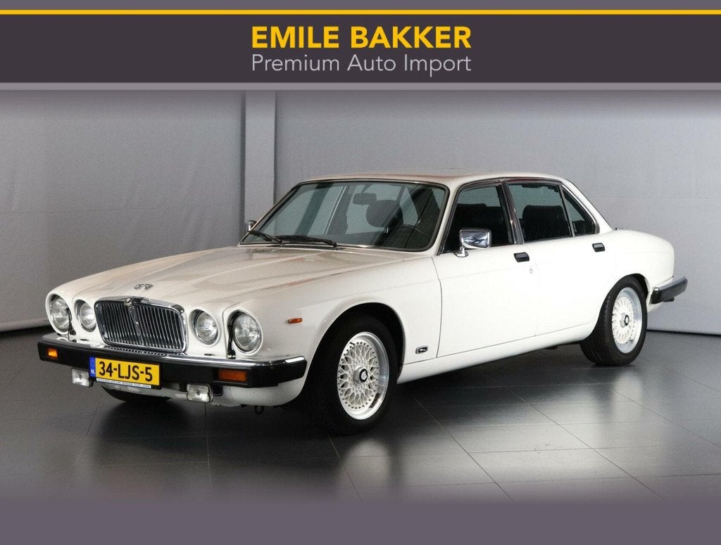 Jaguar Sovereign 5.3 V12 HE Sovereign, Auto's, Oldtimers, Bedrijf, Te koop, Airconditioning, Elektrische ramen, Lederen bekleding