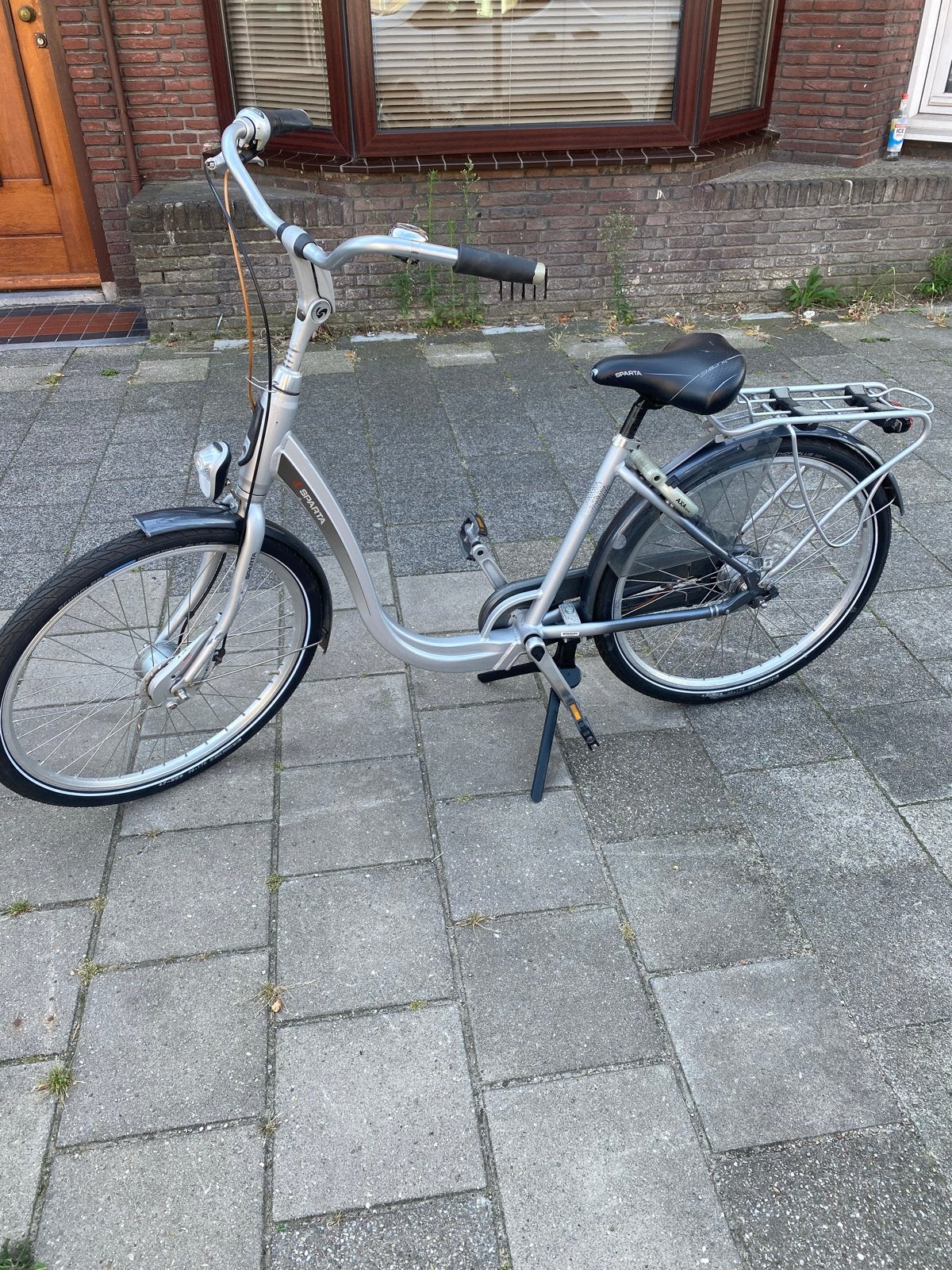 Sparta fiets met lage instap en terugtraprem, Terugtraprem, Sparta, Ophalen of Verzenden, 50 tot 53 cm