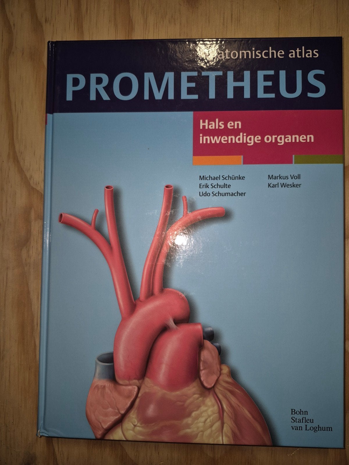Prometheus Anatomische Atlas: Hals en inwendige organen, Ophalen of Verzenden, Beta, Zo goed als nieuw, HBO