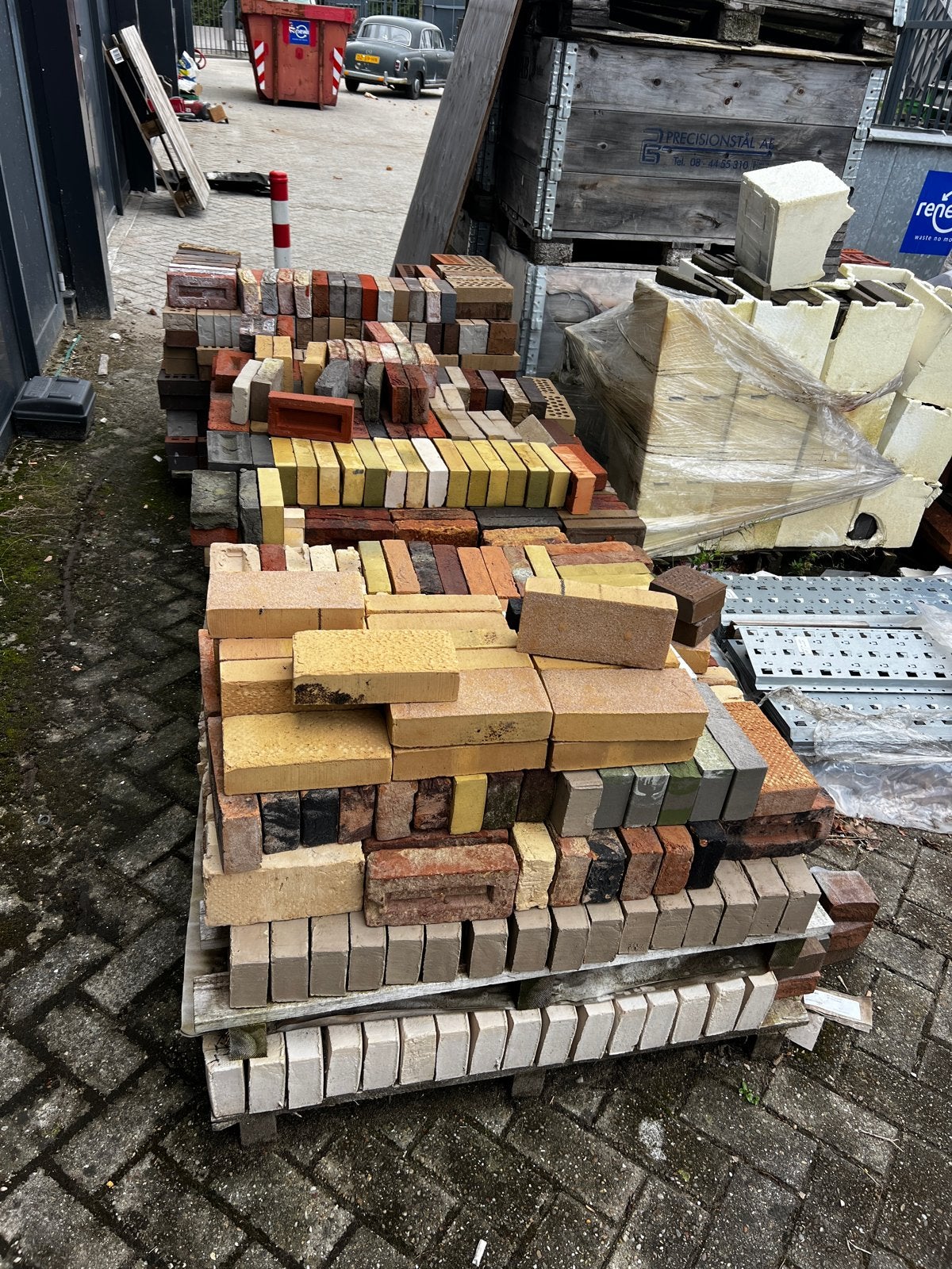 Uit onze showroom nieuwe bakstenen wf, Ophalen, Gebruikt, Bakstenen
