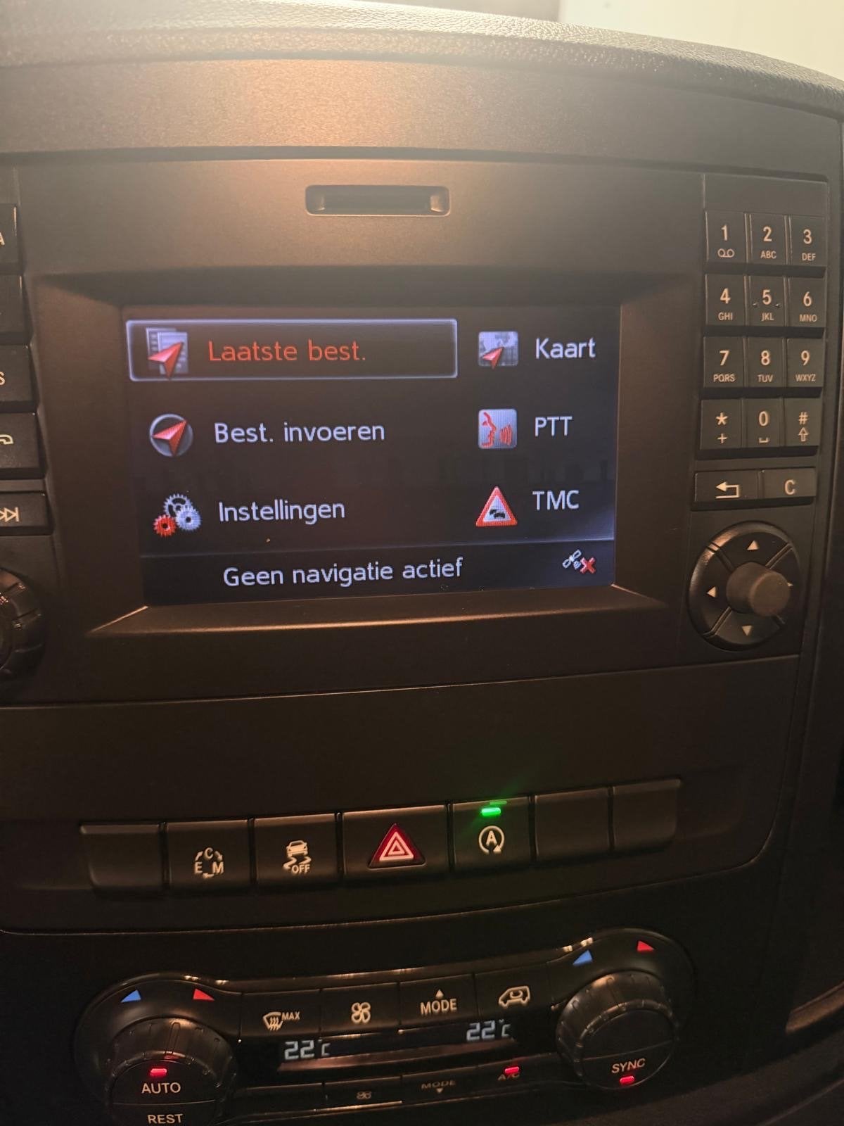 Mercedes Vito Radio Navigatiesysteem, Ophalen of Verzenden, Gebruikt
