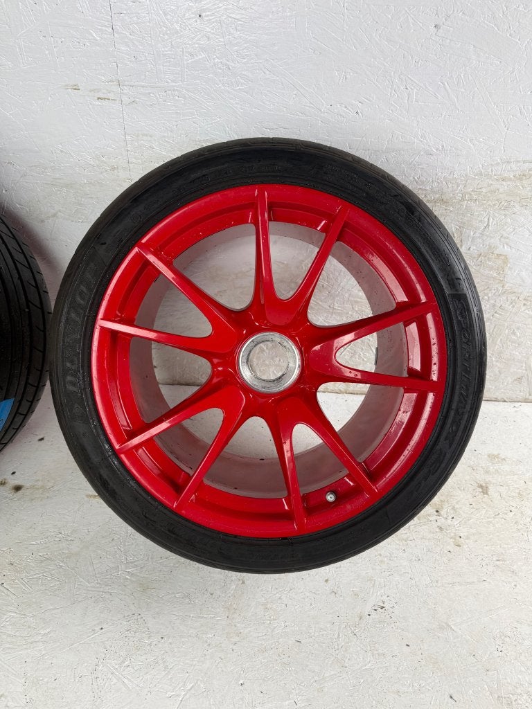 Originele Porsche GT3 RS 997 19? center lock breedset Tpms, Gebruikt, Niet ingevuld, Personenwagen, Niet ingevuld