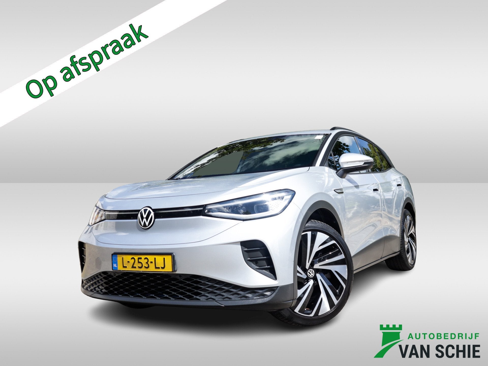 Volkswagen ID.4 Business 77 kWh 3-Fase 1e-Eig. & Dealer-Onde, Auto's, Automaat, Achterwielaandrijving, Gebruikt, Metallic lak