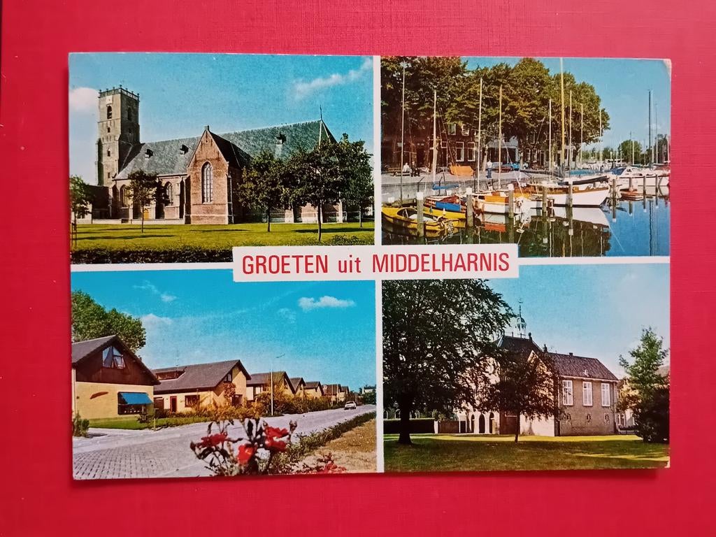 Ansichtkaart Middelharnis, Ophalen of Verzenden