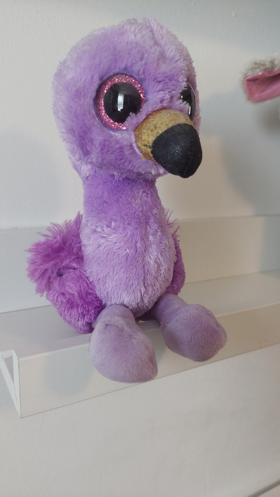 Ty flamingo knuffel, Ophalen of Verzenden, Zo goed als nieuw, Overige typen, Ty