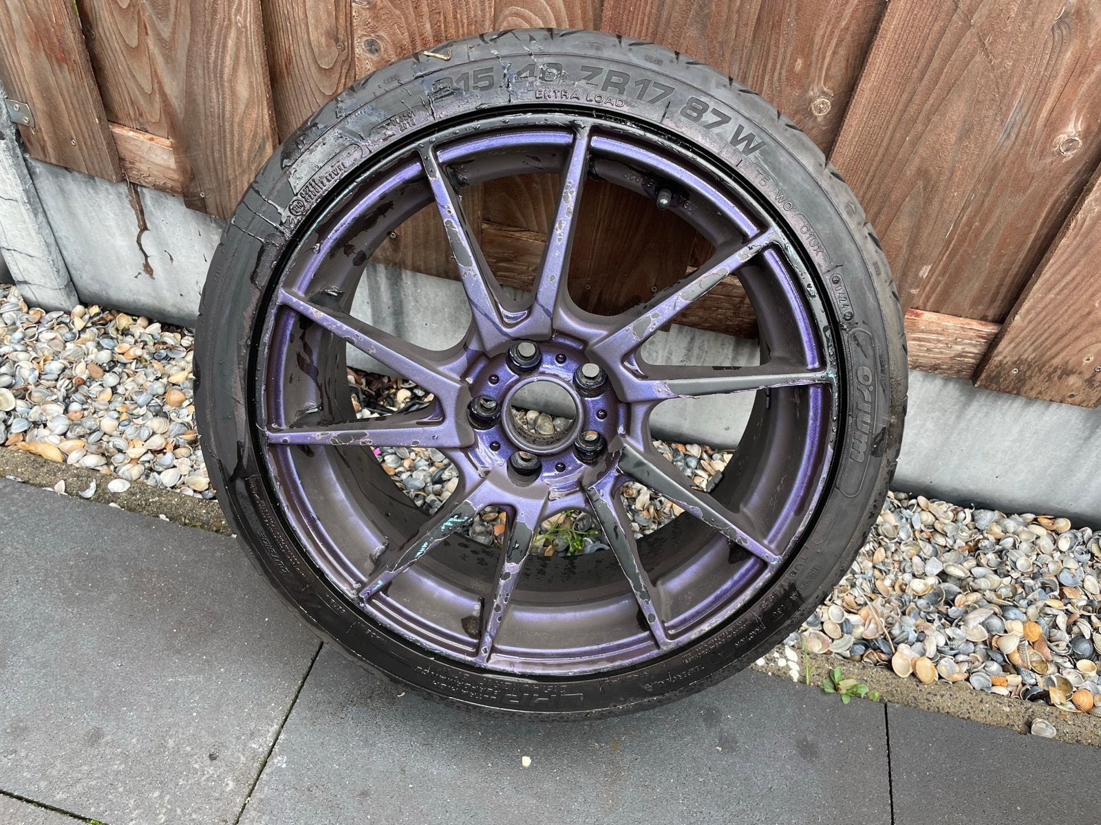 Gebruikte 17 inch velg 5x100, Auto-onderdelen, Banden en Velgen, 17 inch, Ophalen of Verzenden, Personenwagen