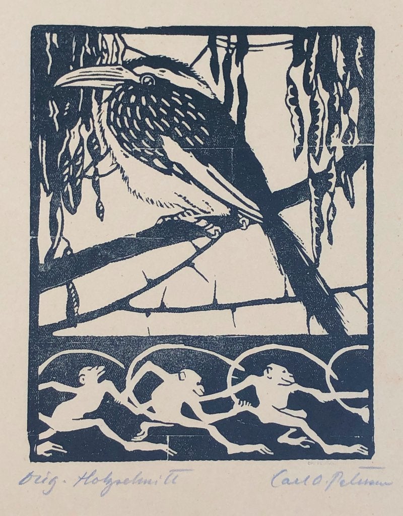 Mooie kunst v/h Grafiekkabinet Carl Olof Petersen, Antiek en Kunst, Verzenden