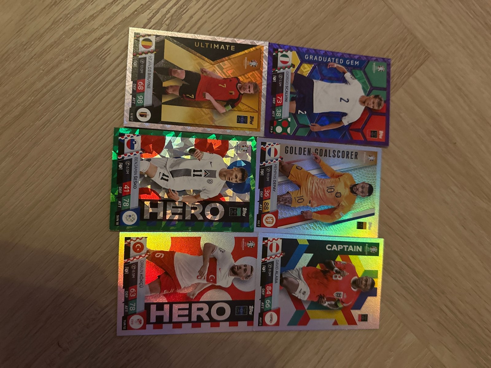 Topps Match Attax EK 2024 Voetbal Kaarten - Diverse Spelers, Ophalen of Verzenden, Zo goed als nieuw, Overige sporten, Spelerskaart