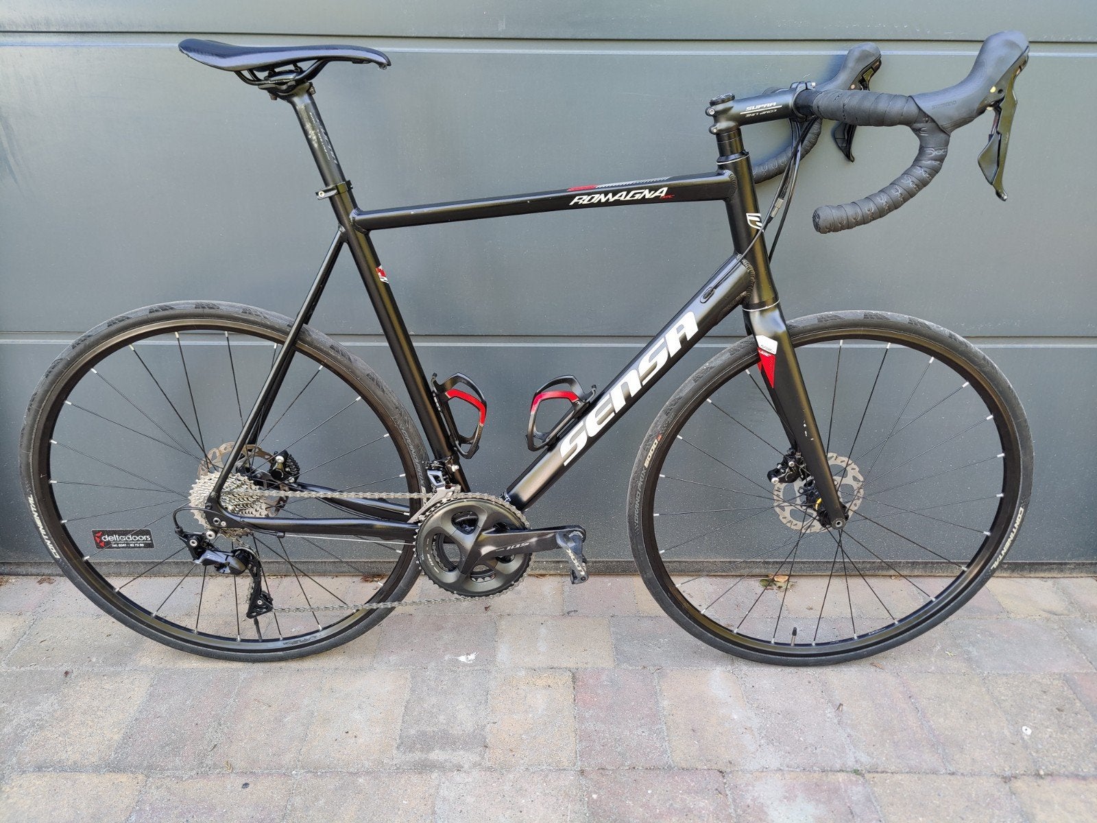Nette Sensa Romagna disc 105. Frame: 61cm (1.90-2.00m), Fietsen en Brommers, Fietsen | Racefietsen, 28 inch, Gebruikt, Aluminium