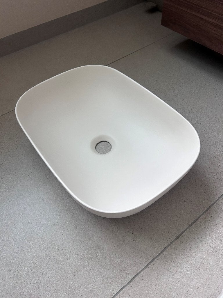 Beige waskom / wasbak (nieuw - 2 stuks), Ophalen, Nieuw, Steen, Wastafel