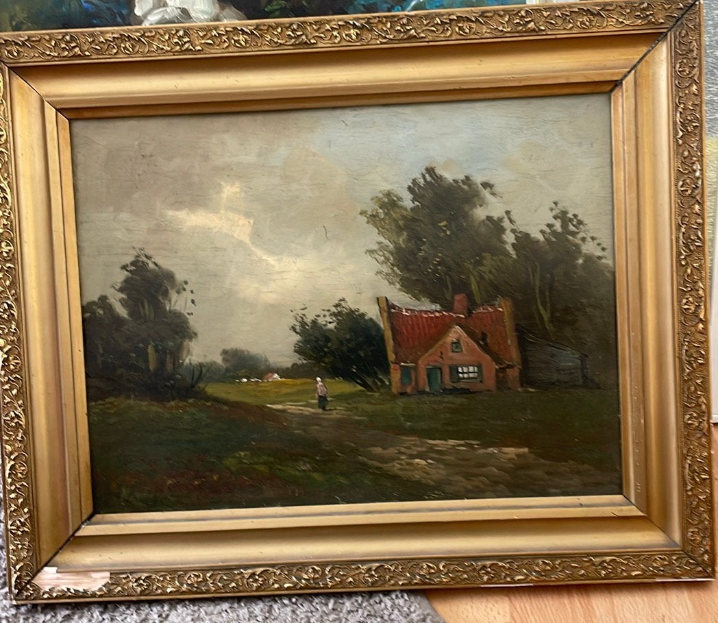 Mooi schilderij, Ophalen