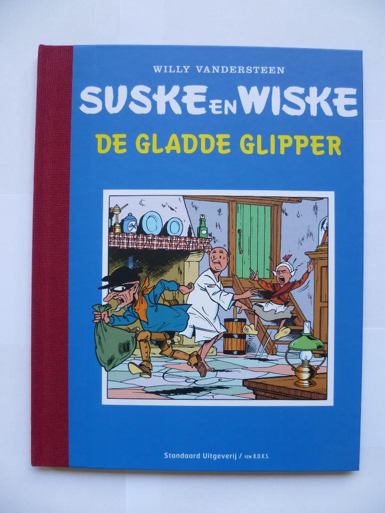 S&W LUXE UITGAVE"DE GLADDE GLIPPER"SCHIJNPOORT UIT 2006, Willy Vandersteen, Eén stripboek, Nieuw, Ophalen of Verzenden