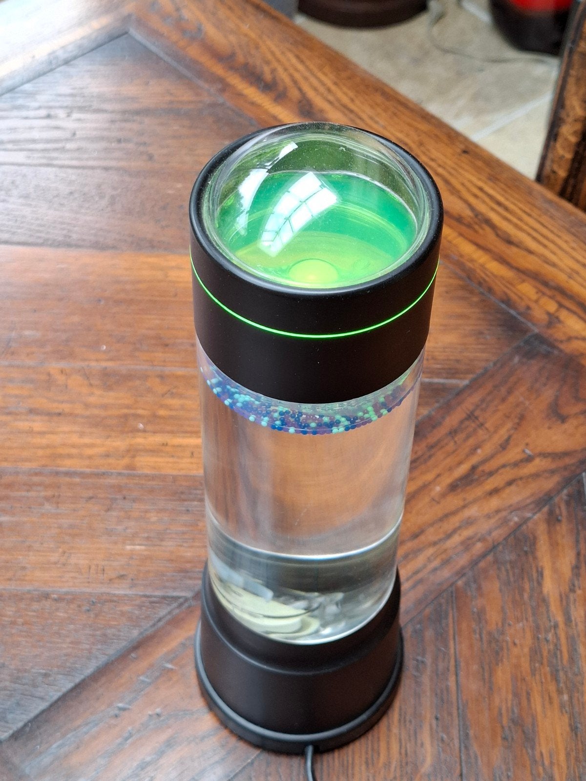 Unieke lavalamp met tornado-effect, Huis en Inrichting, Ophalen of Verzenden, Lavalamp