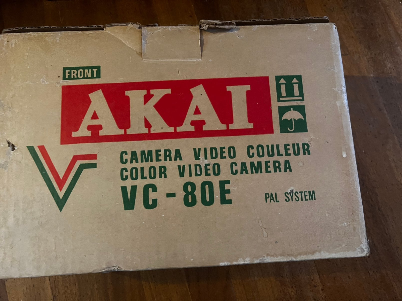 Vintage Akai VC-80e, Ophalen of Verzenden, Overige soorten