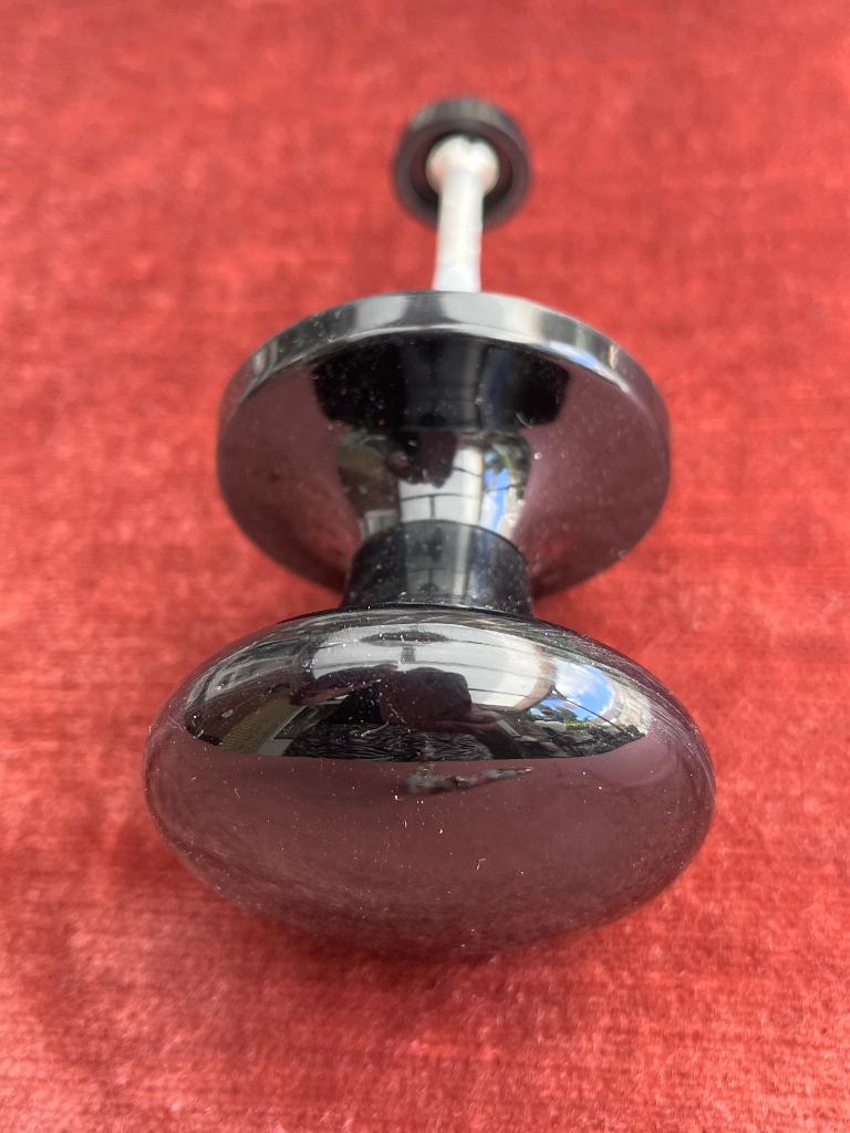 Deurknoppen, kast knoppen, deur knop van Philips zwart, Ophalen of Verzenden, Nieuw