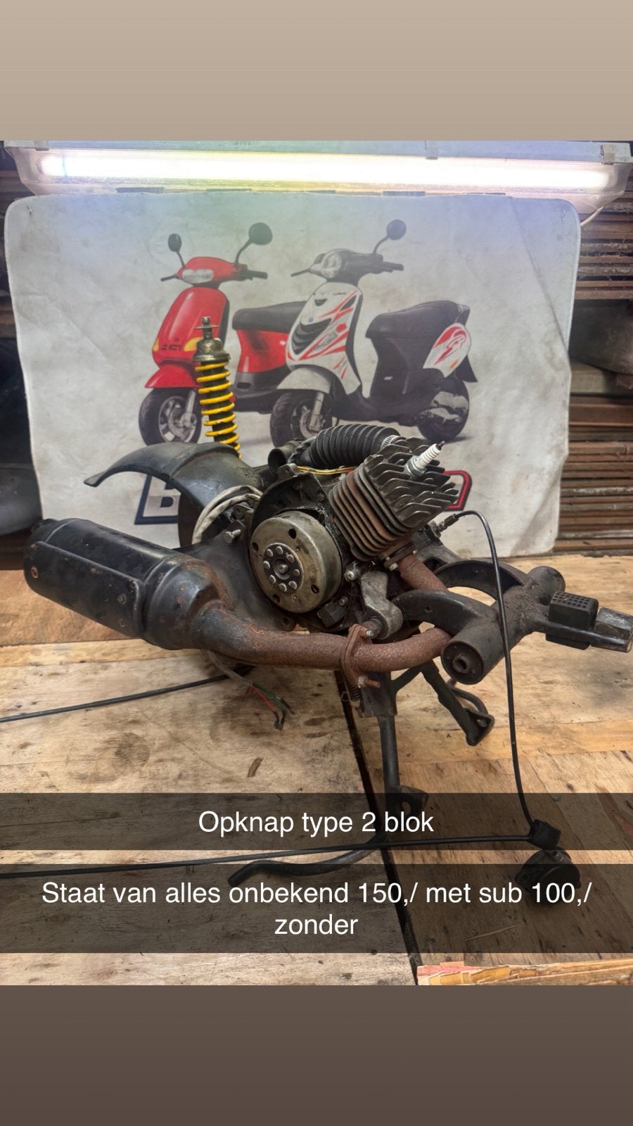 Zip type 2 carters blok opknapper, Ophalen of Verzenden