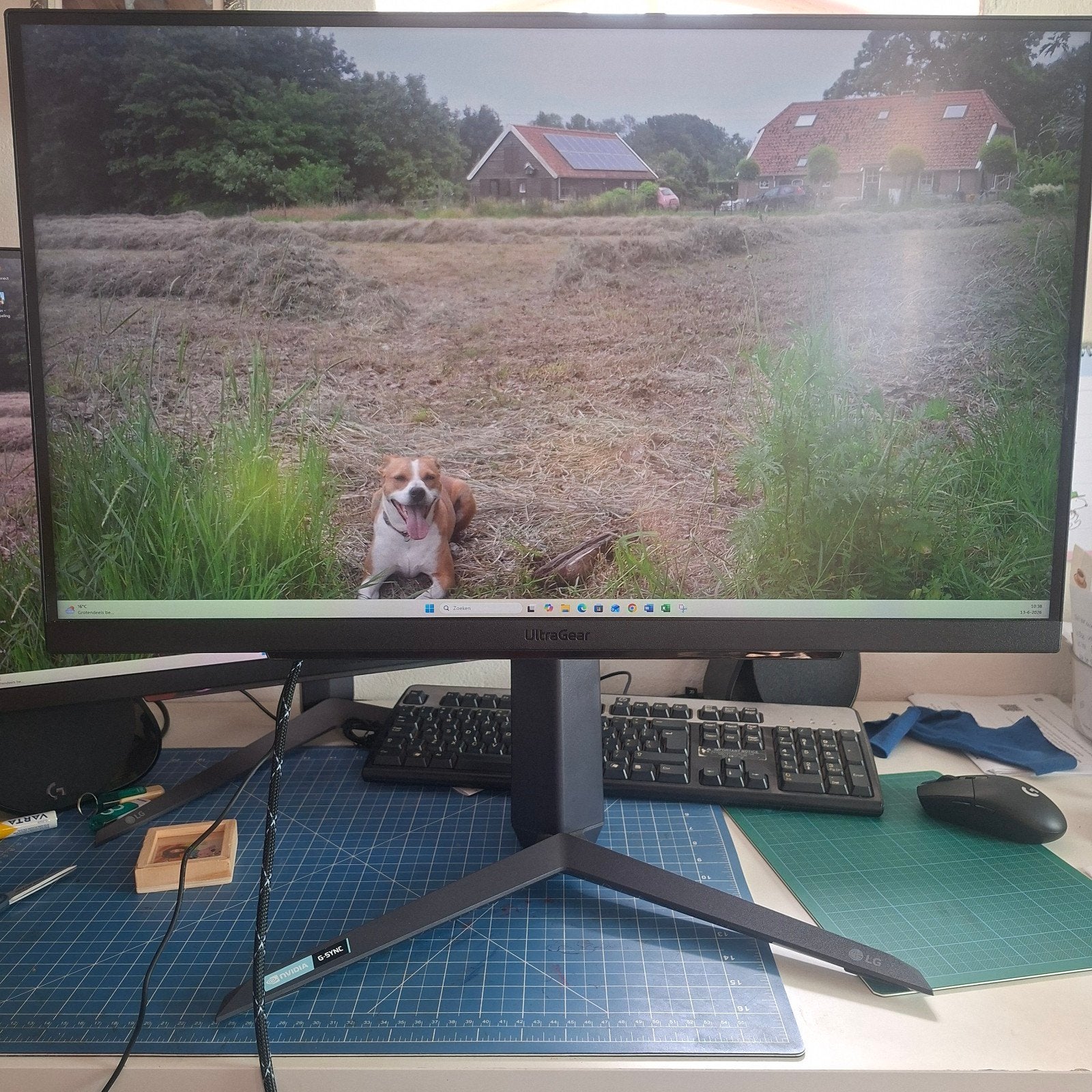 LG UltraGear 27GR75Q-B Gaming Monitor (27 inch, QHD, 165Hz), Computers en Software, Monitoren, Gaming, IPS, Ophalen of Verzenden