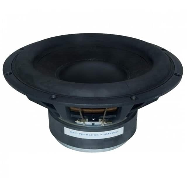 Peerless xls-830452 subwoofer xls-10 inch paper cone, alu, Ophalen of Verzenden, Zo goed als nieuw, Subwoofer, Overige merken