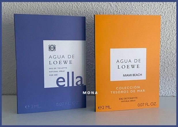 Loewe Agua de Loewe set 2 niche parfum samples proefjes, Verzenden, Nieuw
