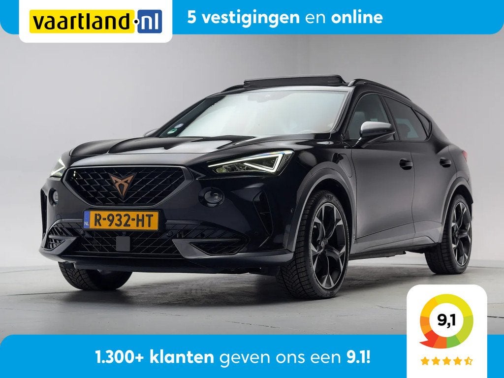 CUPRA Formentor 1.4 e-Hybrid VZ Copper Edition Aut. [ Panora, Auto's, Automaat, Gebruikt, 4 cilinders, Zwart