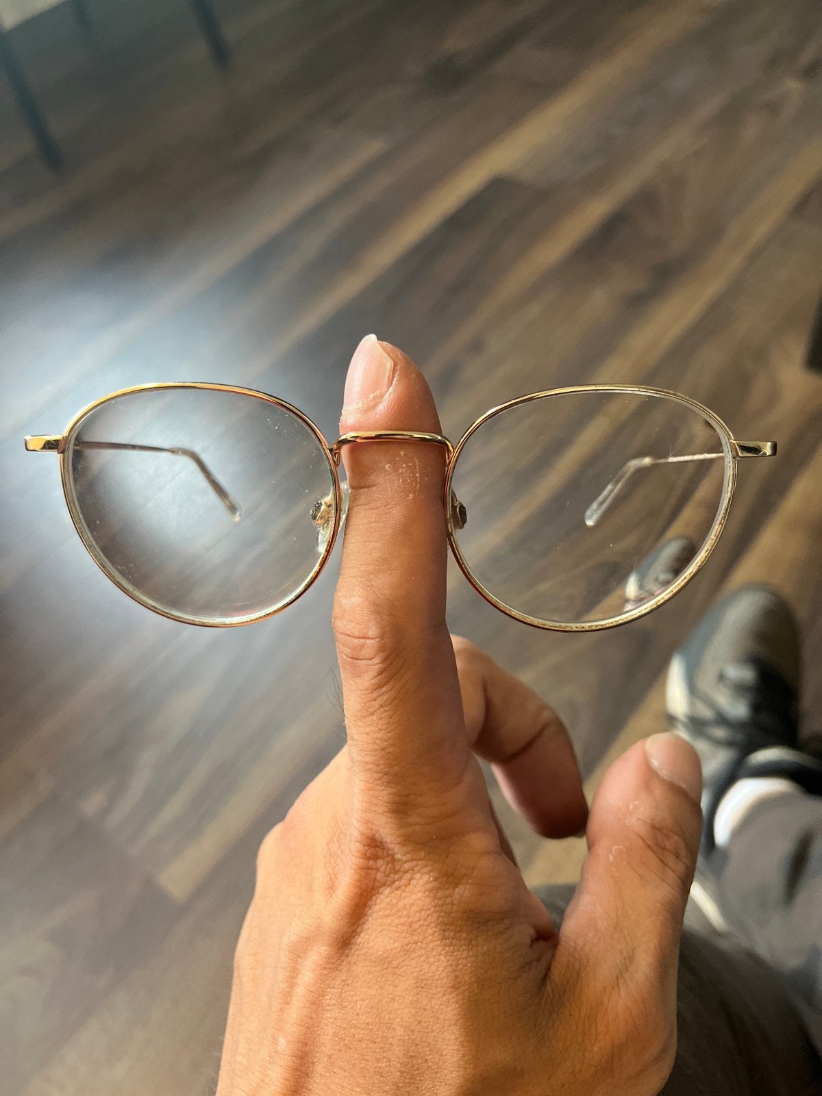 Charlie Temple CEO Large Bril - Lichtgoud Titanium, Sieraden, Tassen en Uiterlijk, Zonnebrillen en Brillen | Dames, Overige merken