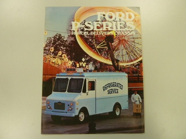 1971 Ford P-Series Parcel Delivery Chassis Brochure USA, Ophalen of Verzenden, Gelezen, Ford