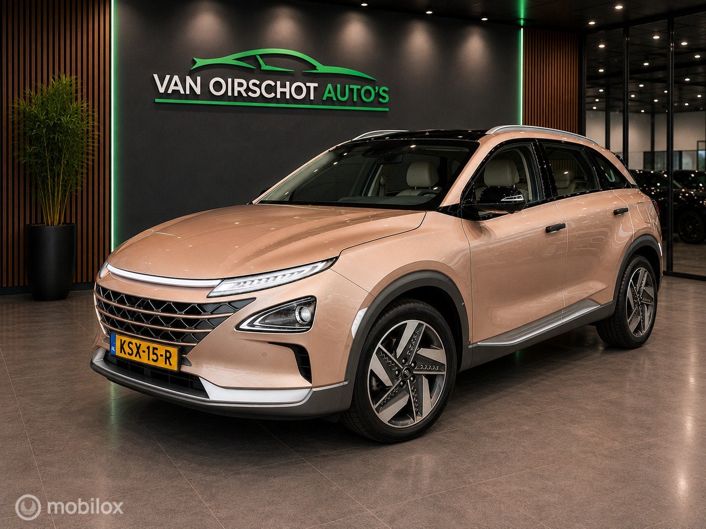 Hyundai NEXO FCEV Plus Pack 2022, Auto's, Dealer onderhouden, Gebruikt, Bruin, Waterstof