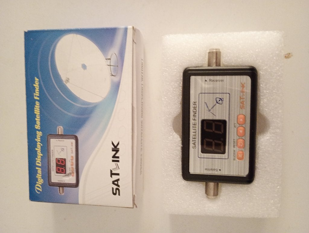 Te koop satelliet finder, Ophalen, Zo goed als nieuw, (Schotel)antenne-accessoires, Overige merken