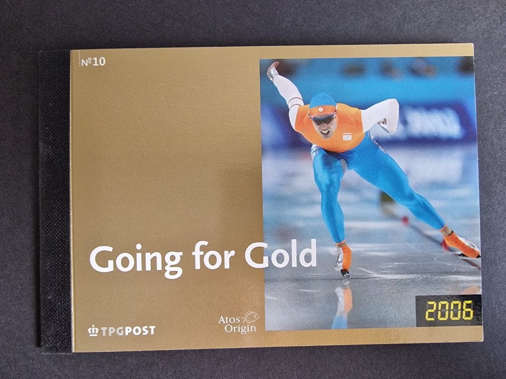 Nederland Prestigeboekje PR10 - Going for Gold 2006 - MNH, Ophalen of Verzenden, Na 1940, Postfris