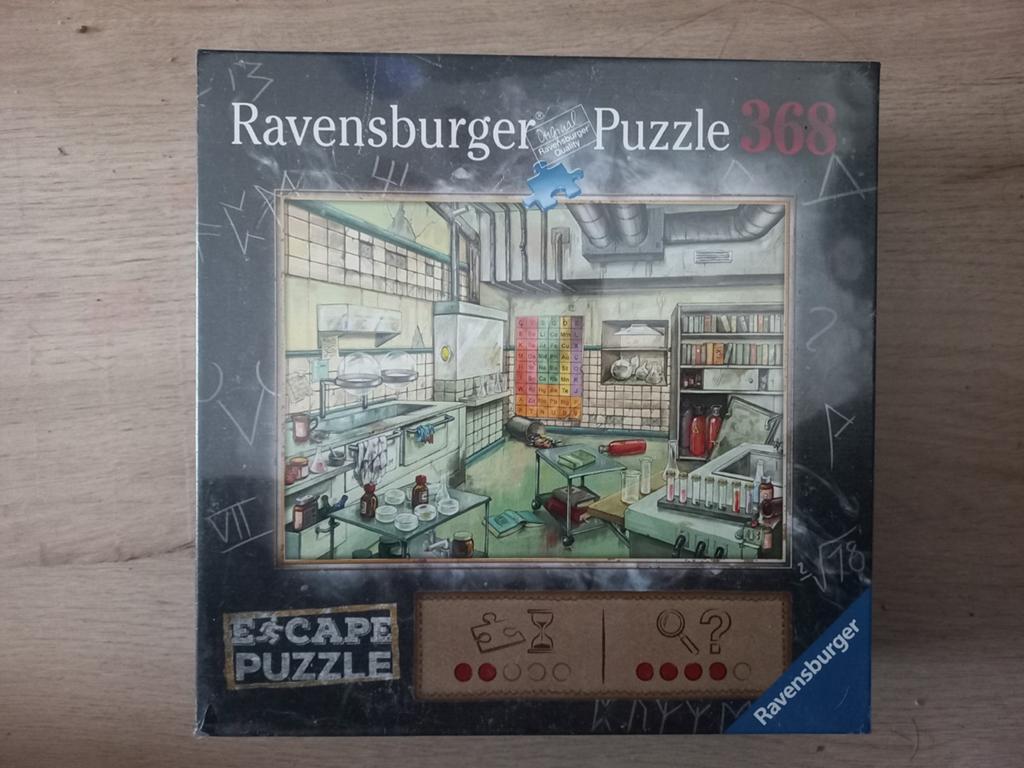 Ravensburger Escape - The Laboratory  -NEW, Ophalen of Verzenden, 500 t/m 1500 stukjes, Nieuw