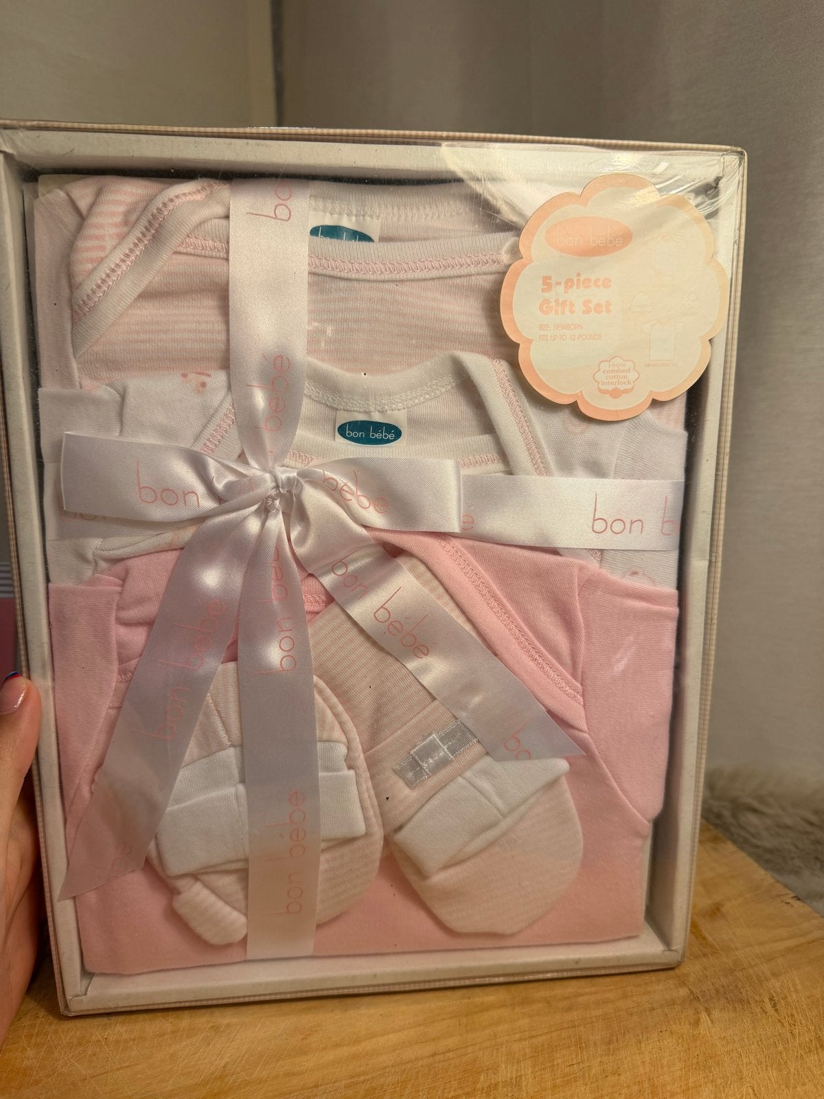 Bon Bébé 5-delige cadeauset voor meisjes, Kinderen en Baby's, Ophalen of Verzenden, Nieuw, Meisje
