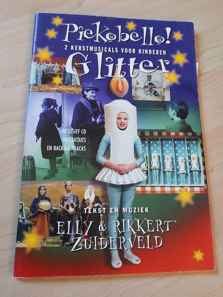 PIEKOBELLO! GLITTER 2 KERSTMUSICALS VOOR KINDEREN, Ophalen of Verzenden, Zo goed als nieuw