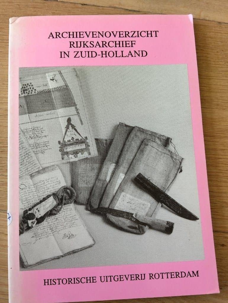 Nr. 647 F.J. van Rooijen, Archievenoverz Rijksarchief in ZH, Ophalen of Verzenden, Gelezen, Rooijen, F.J. van