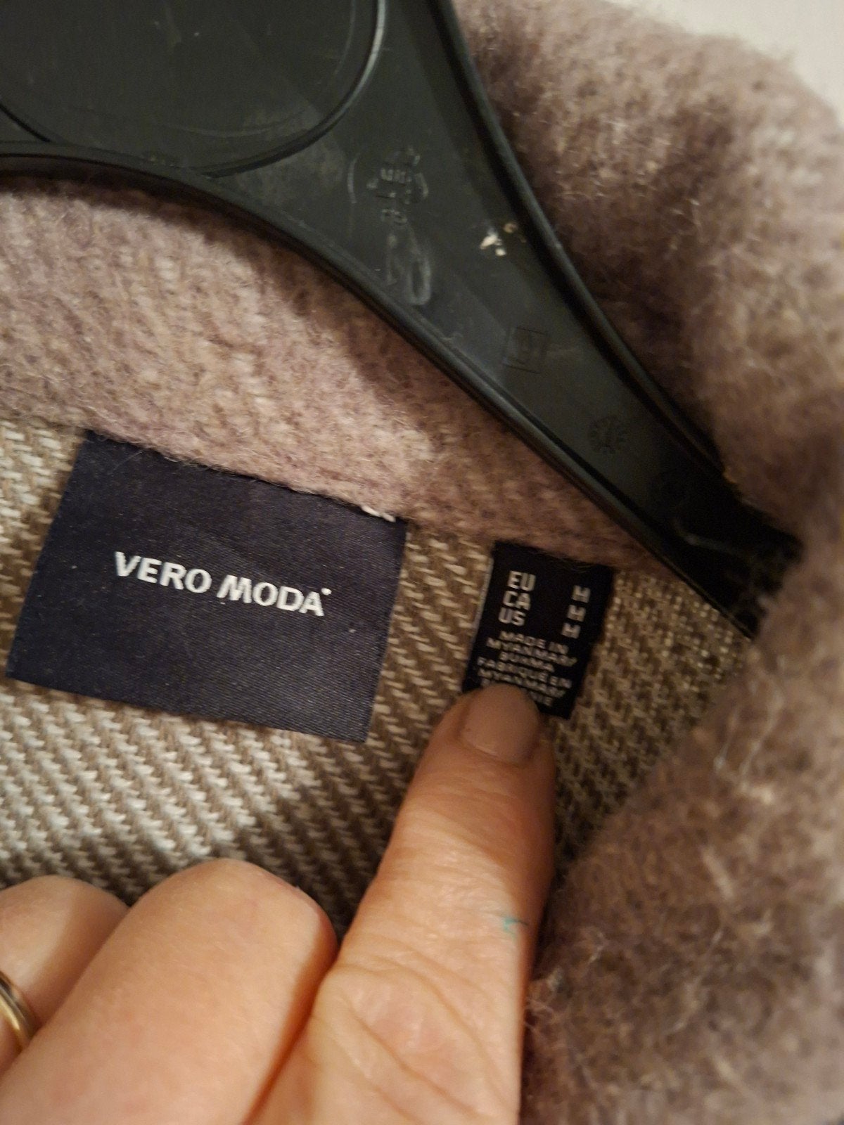 Wollen jas dames., Kleding | Dames, Verzenden, Gedragen