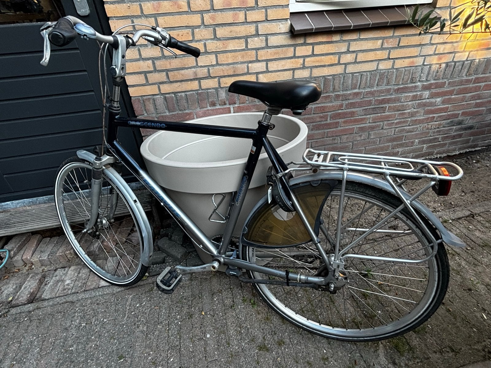 Degelijke stadsfiets - Batavus crescendo, Fietsen en Brommers, Ophalen, Terugtraprem, Gebruikt, Versnellingen