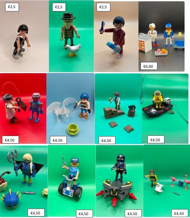 Playmobil Sets (12): kies en mix, Gebruikt, Complete set, Overige typen, Ophalen of Verzenden