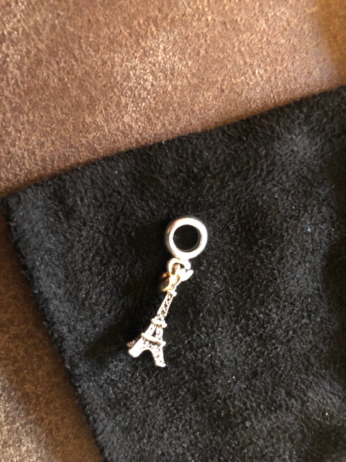 Bedel voor bedelarmband - Eiffeltoren, Overige merken, Ophalen of Verzenden, Zo goed als nieuw, 1 bedel