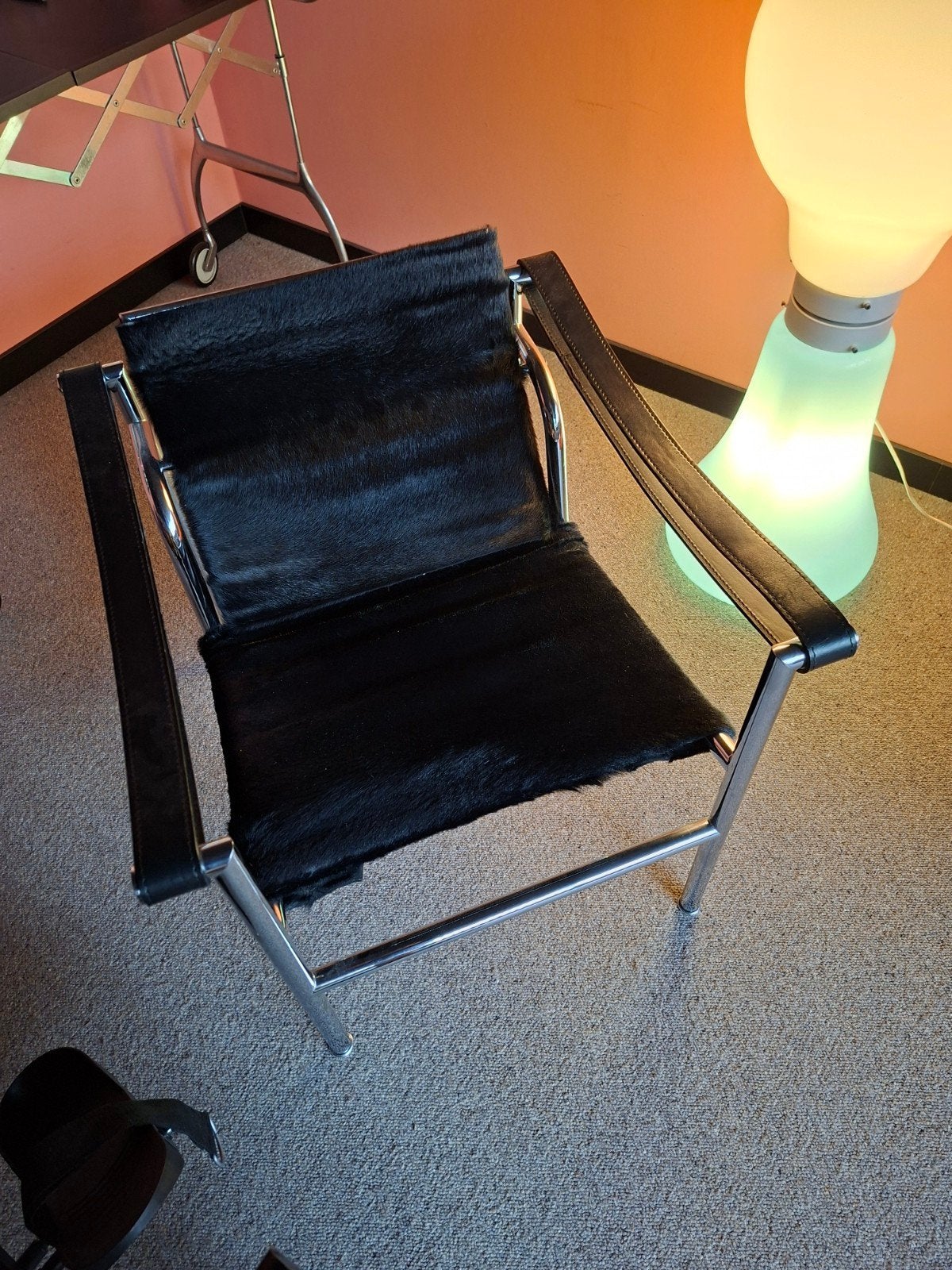 LC1/ Le Corbusier/ Cassina/ vintage, Ophalen of Verzenden, Zo goed als nieuw, Minder dan 50 cm