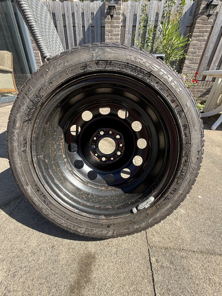 banden en velgen Fulda Montero 3 kristal 205/55 R16 91T M+S, Ophalen, Gebruikt, 16 inch, Banden en Velgen