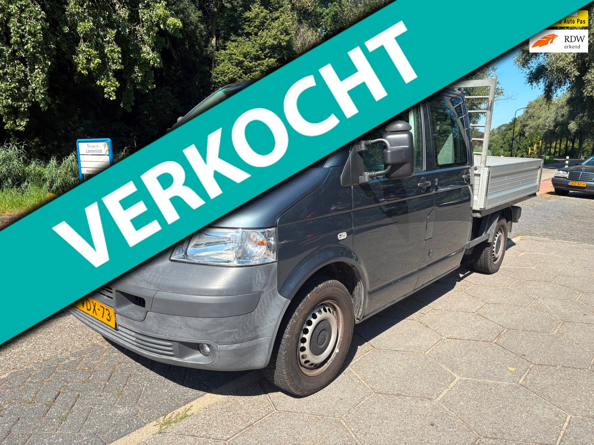 Volkswagen Transporter 2.5 TDI 340 4Motion DC - 1e eigenaar!, Stof, Gebruikt, Origineel Nederlands, Bedrijf