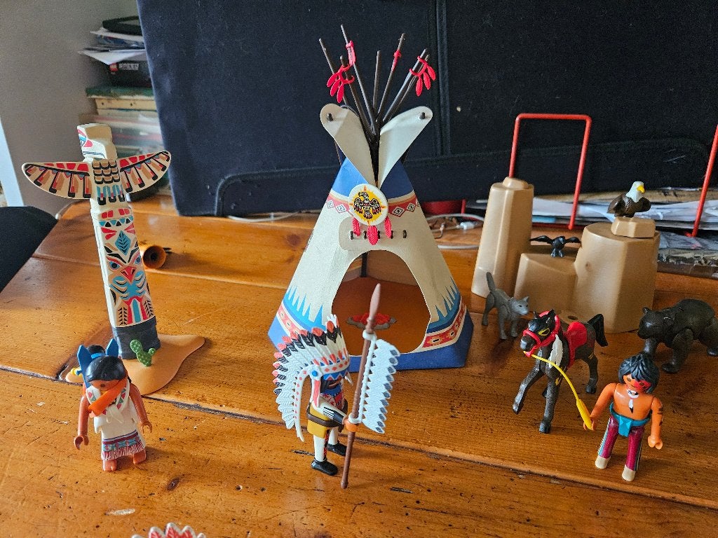 Playmobil indianenset, Wild life, Gebruikt, Losse onderdelen, Overige typen