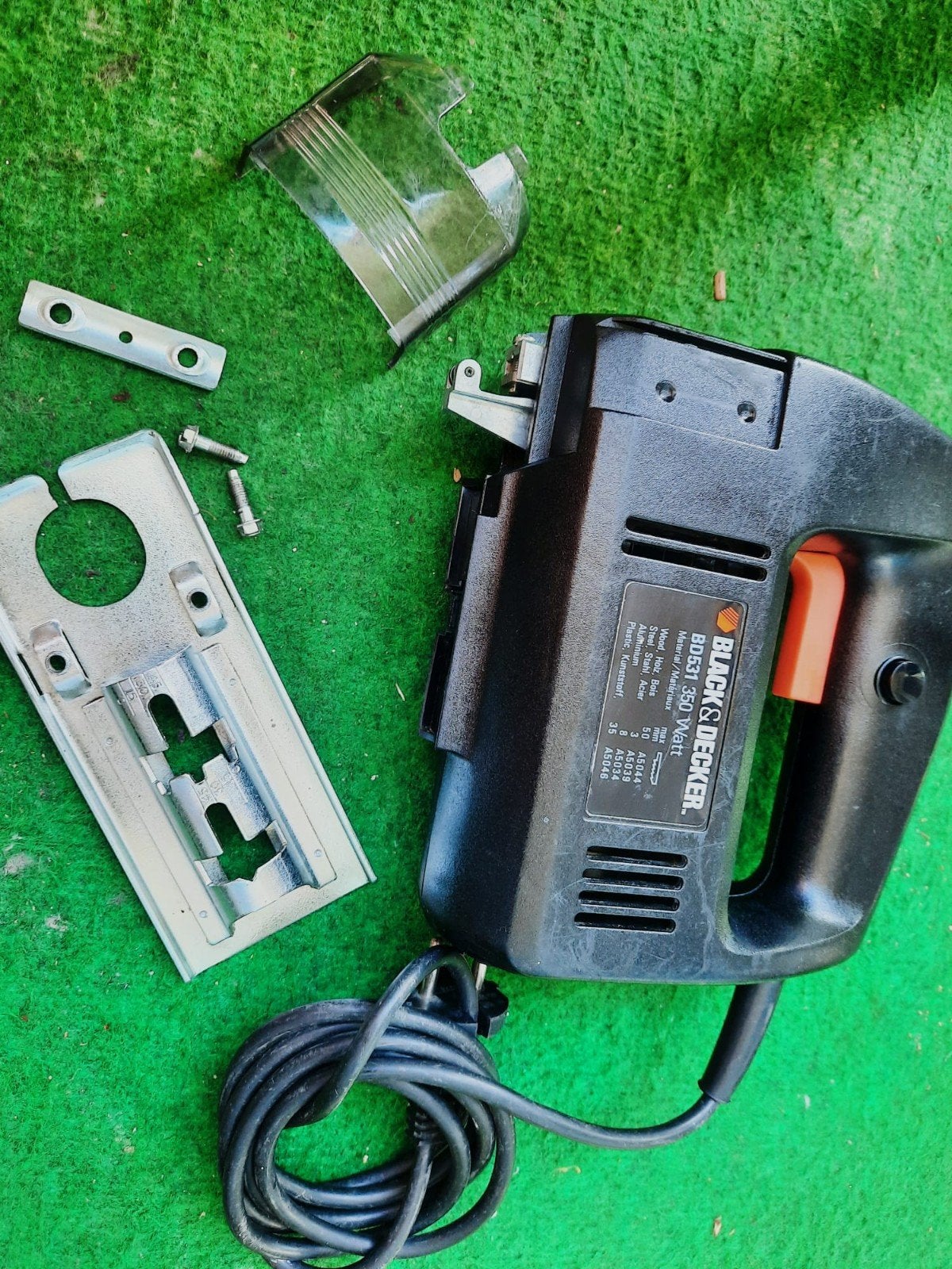 Black & Decker BD531 decoupeerzaag 350W, Ophalen of Verzenden, Gebruikt
