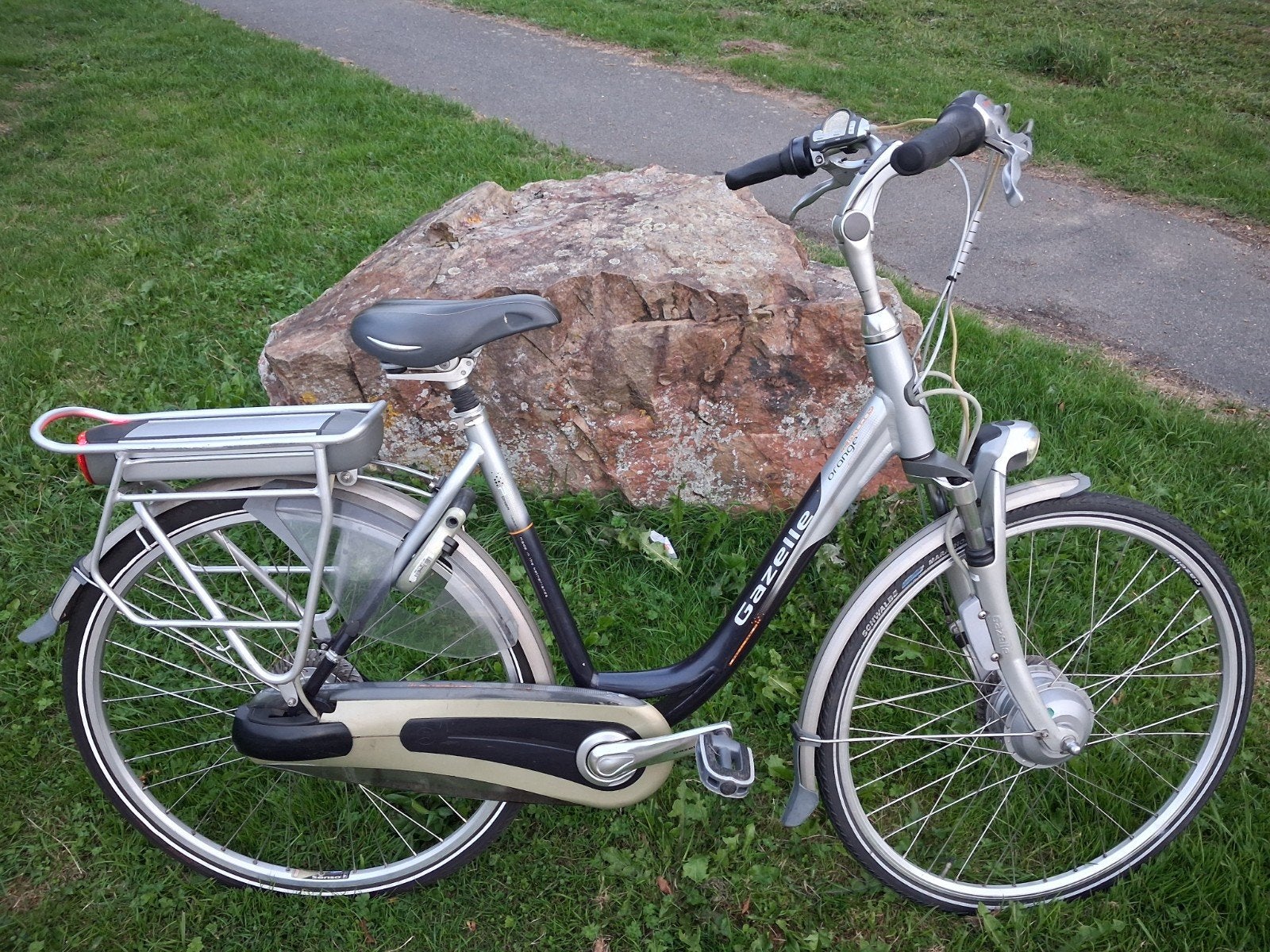 Gazelle Orange Innergy E-bike, Ophalen, Minder dan 30 km per accu, Zo goed als nieuw, 51 tot 55 cm